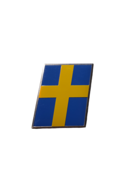 Swedish Flag Adhesive Emblem