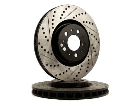 StopTech Remschijven 330mm Achteras Volvo S60 R / V70 R AWD  2003-07